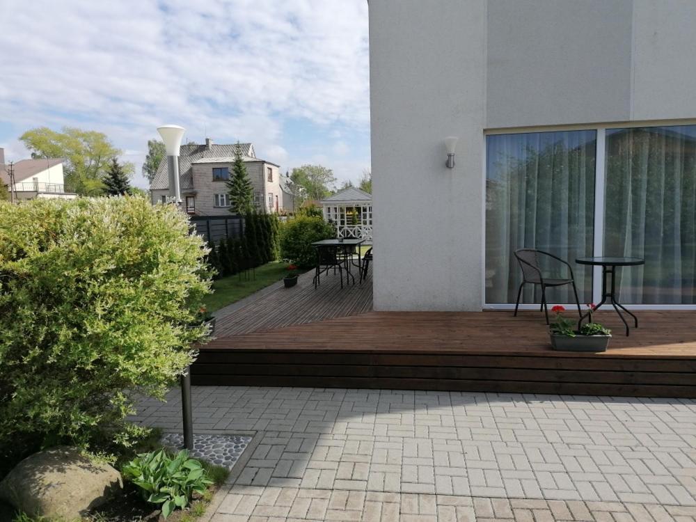 Vila Laima Hotel Sventoji Bagian luar foto
