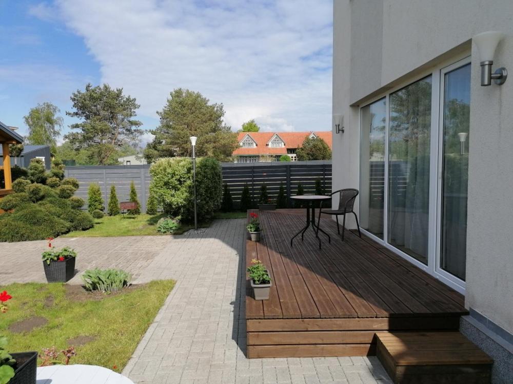 Vila Laima Hotel Sventoji Bagian luar foto